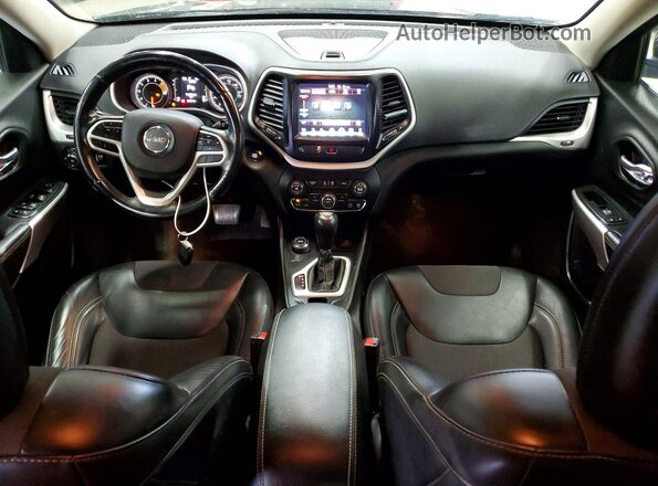 1C4PJMLX4JD514942 2018 JEEP CHEROKEE Black წინა პანელის ხედი