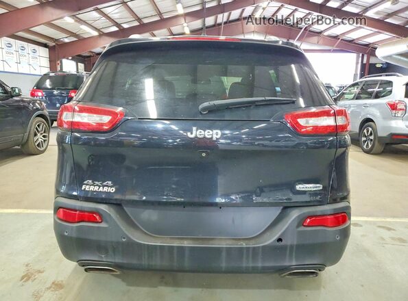 1C4PJMLX4JD514942 2018 JEEP CHEROKEE Black უკანა ხედი