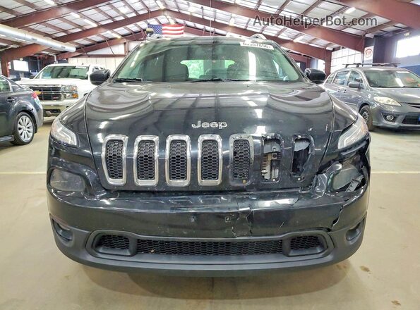 1C4PJMLX4JD514942 2018 JEEP CHEROKEE Black წინა ხედი