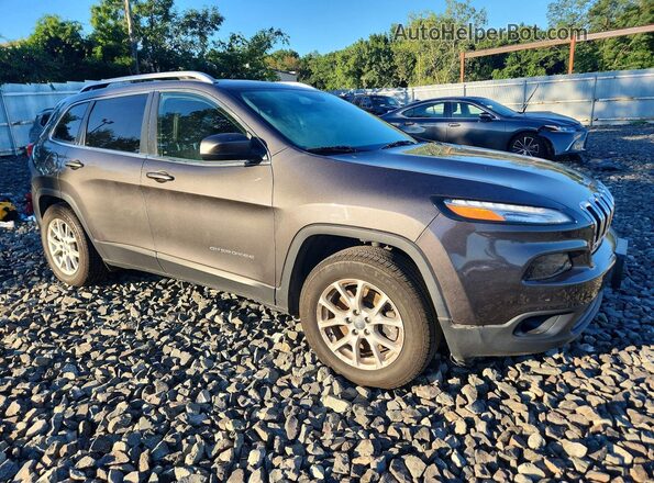 1C4PJMLX4JD526914 2018 JEEP CHEROKEE Gray Vista del salpicadero