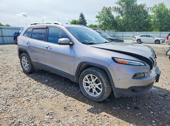1C4PJMLX4JD539405 2018 JEEP CHEROKEE Silver Przód prawy