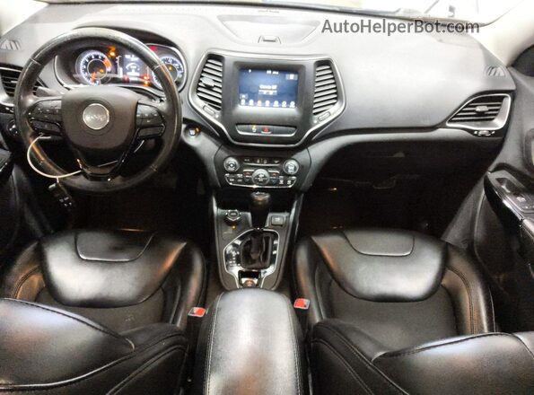 1C4PJMLX4KD330358 2019 JEEP CHEROKEE Gray წინა პანელის ხედი