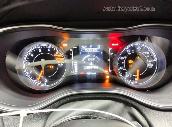 1C4PJMLX4KD330358 2019 JEEP CHEROKEE Gray ხელსაწყოთა პანელის ხედი