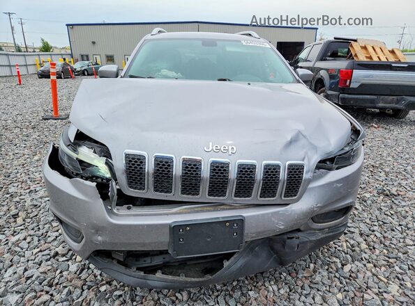 1C4PJMLX5KD217356 2019 JEEP CHEROKEE Silver წინა ხედი