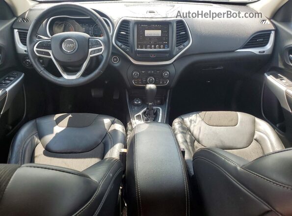 1C4PJMLX6JD545593 2018 JEEP CHEROKEE Black Dashboard view