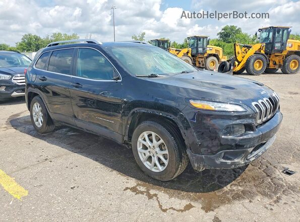 1C4PJMLX6JD545593 2018 JEEP CHEROKEE Black Front right