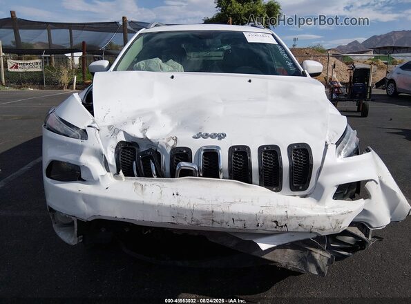 1C4PJMLX6JD560403 2018 JEEP CHEROKEE White წინა პანელის ხედი