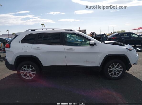 1C4PJMLX6JD560403 2018 JEEP CHEROKEE White ხელსაწყოთა პანელის ხედი