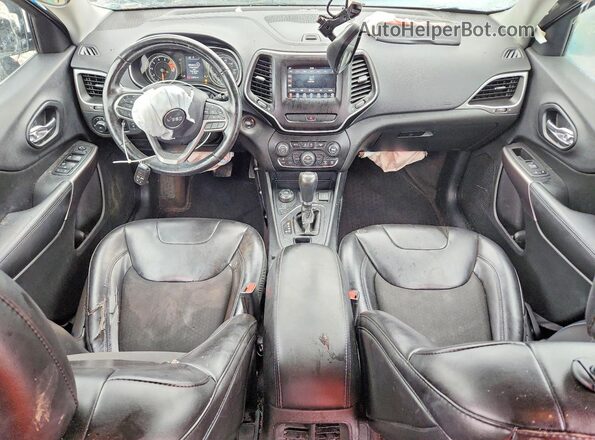 1C4PJMLX6KD270602 2019 JEEP CHEROKEE Gray Вид панелі приладів