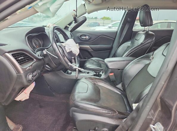 1C4PJMLX6KD270602 2019 JEEP CHEROKEE Gray Вид салону спереду