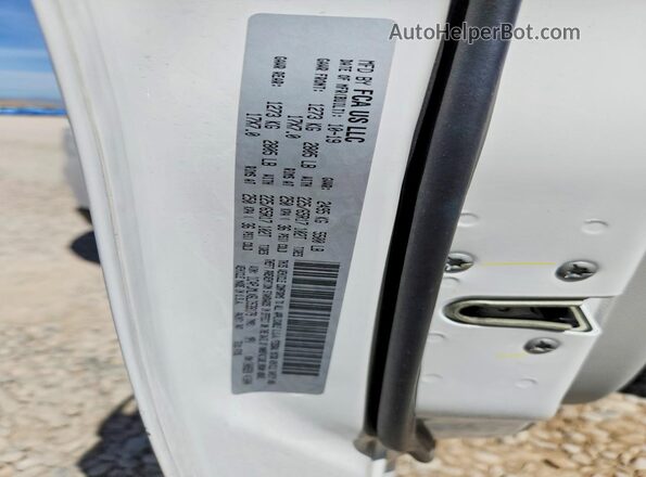 1C4PJMLX6LD539179 2020 JEEP CHEROKEE White VIN კოდის სტიკერის ხედი