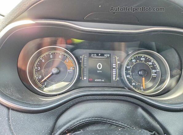 1C4PJMLX6LD539179 2020 JEEP CHEROKEE White ხელსაწყოთა პანელის ხედი