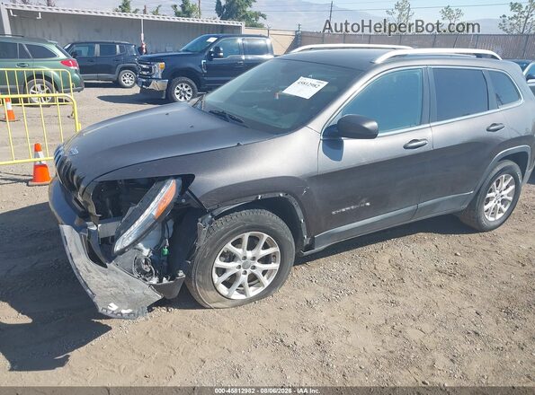 1C4PJMLX7JD569899 2018 JEEP CHEROKEE Черный Передняя левая четверть
