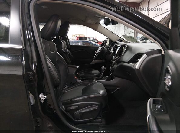 1C4PJMLX7JD607695 2018 JEEP CHEROKEE Black Սալոնի դիմացի տեսք