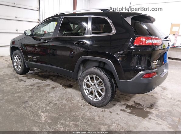 1C4PJMLX7JD607695 2018 JEEP CHEROKEE Black Հետևի ձախ
