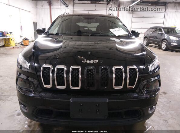 1C4PJMLX7JD607695 2018 JEEP CHEROKEE Black Սալոնի հետևի տեսք