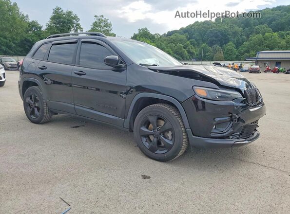 1C4PJMLX7KD456018 2019 JEEP CHEROKEE Black Przód prawy