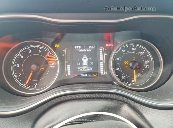 1C4PJMLX7KD456018 2019 JEEP CHEROKEE Black Widok zestawu wskaźników