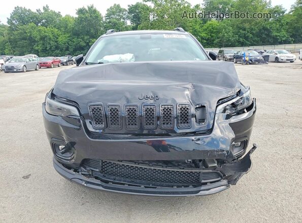 1C4PJMLX7KD456018 2019 JEEP CHEROKEE Black Widok z przodu