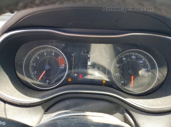 1C4PJMLX7LD642515 2020 JEEP CHEROKEE Gray Instrument cluster view