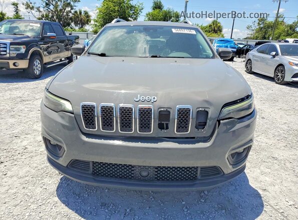 1C4PJMLX7LD642515 2020 JEEP CHEROKEE Gray Front view