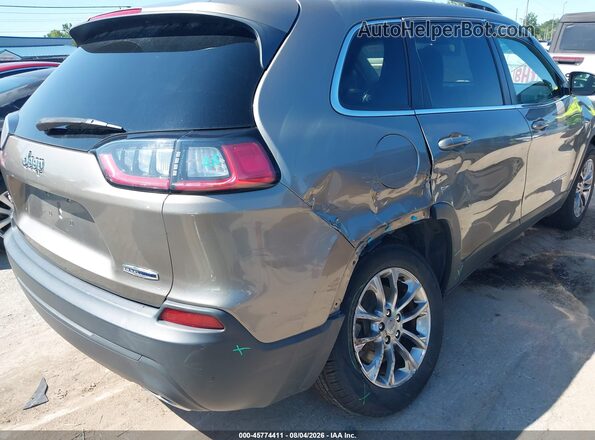 1C4PJMLX9KD122072 2019 JEEP CHEROKEE Gray Vista frontal