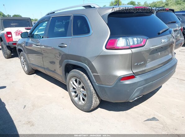 1C4PJMLX9KD122072 2019 JEEP CHEROKEE Gray Trasero izquierdo