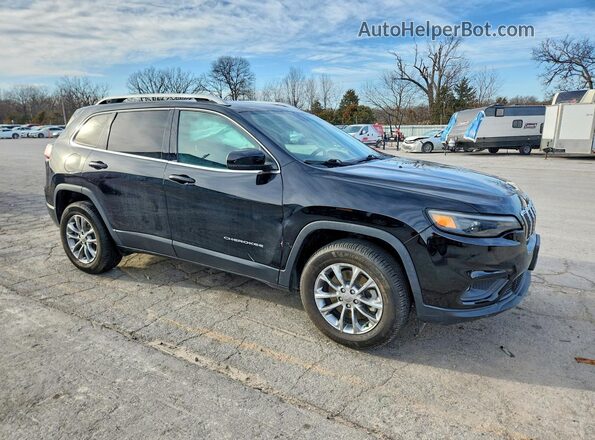 1C4PJMLXXKD101540 2019 JEEP CHEROKEE Black Передня права чверть