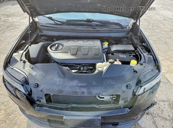 1C4PJMLXXKD101540 2019 JEEP CHEROKEE Black Вид підкапотного простору
