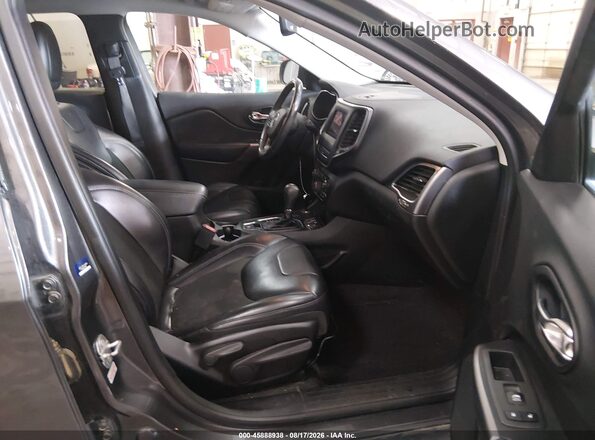 1C4PJMLXXKD118063 2019 JEEP CHEROKEE Серый Вид салона спереди