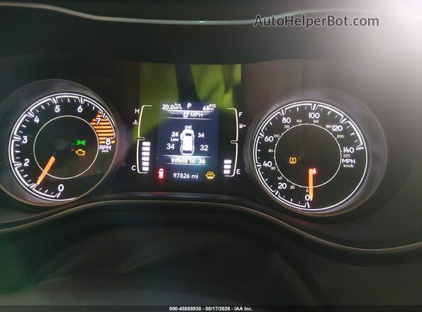 1C4PJMLXXKD118063 2019 JEEP CHEROKEE Серый Вид задних сидений