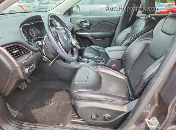 1C4PJMLXXLD612540 2020 JEEP CHEROKEE Gray Widok wnętrza z przodu