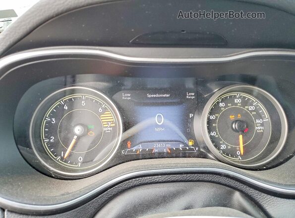 1C4PJMMB0PD114968 2023 JEEP CHEROKEE Black Instrument cluster view