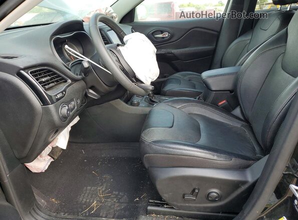1C4PJMMB0PD114968 2023 JEEP CHEROKEE Black Front interior view