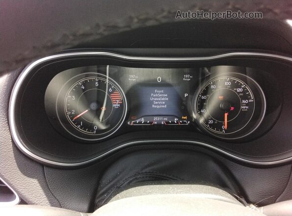 1C4PJMMB2PD104037 2023 JEEP CHEROKEE Black Вид щитка приладів