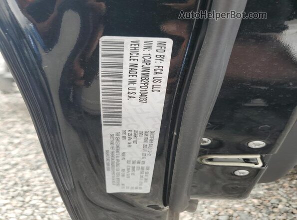 1C4PJMMB2PD104037 2023 JEEP CHEROKEE Black Вид наклейки з VIN-кодом