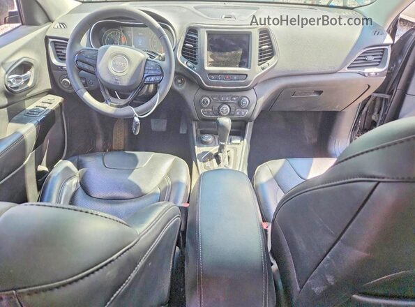 1C4PJMMB4PD106520 2023 JEEP CHEROKEE Black Вид панелі приладів