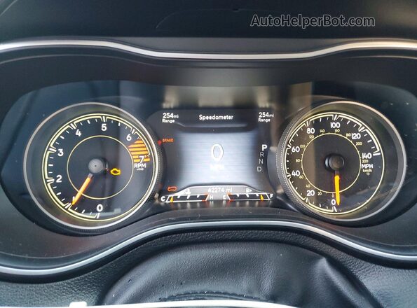 1C4PJMMB6PD106390 2023 JEEP CHEROKEE Black ხელსაწყოთა პანელის ხედი