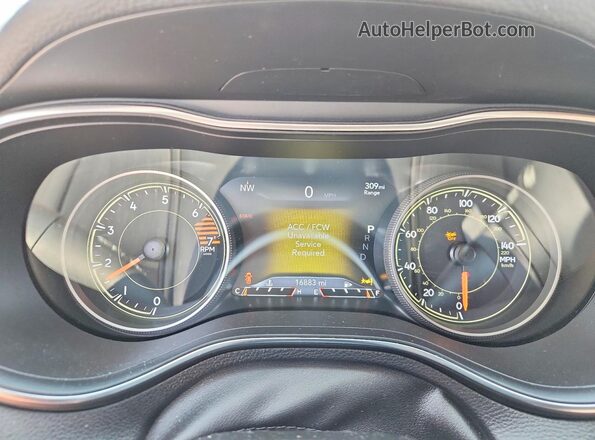 1C4PJMMB9PD108313 2023 JEEP CHEROKEE White Instrument cluster view