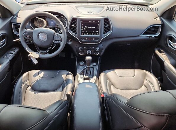 1C4PJMMB9PD108313 2023 JEEP CHEROKEE White Dashboard view