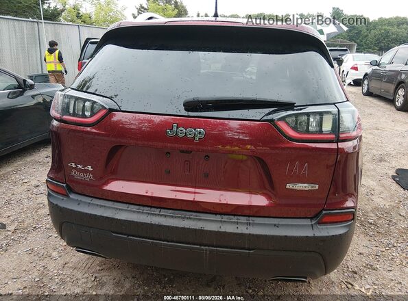 1C4PJMMN7MD173067 2021 JEEP CHEROKEE Темно-бордовый 