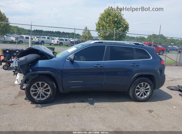 1C4PJMMX1MD113416 2021 JEEP CHEROKEE Синий Панорамный вид салона 360°