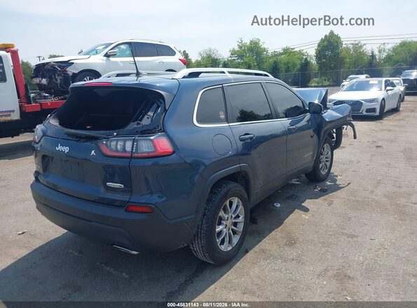 1C4PJMMX1MD113416 2021 JEEP CHEROKEE Синий Задняя правая четверть