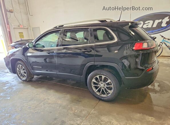 1C4PJMMX1MD141457 2021 JEEP CHEROKEE Black Rear left