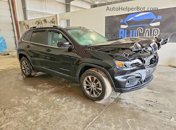 1C4PJMMX1MD141457 2021 JEEP CHEROKEE Black Front right