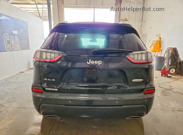 1C4PJMMX1MD141457 2021 JEEP CHEROKEE Black Rear view
