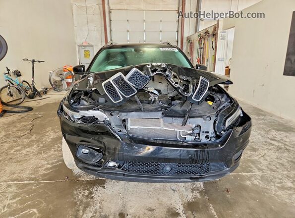 1C4PJMMX1MD141457 2021 JEEP CHEROKEE Black Front view