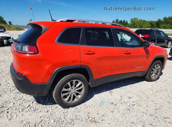 1C4PJMMX1MD165435 2021 JEEP CHEROKEE Оранжевый Задняя правая четверть