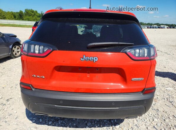 1C4PJMMX1MD165435 2021 JEEP CHEROKEE Оранжевый Вид сзади
