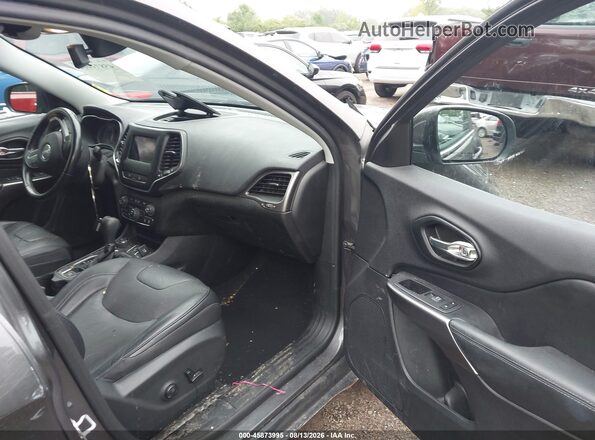1C4PJMMX2MD124232 2021 JEEP CHEROKEE Gray Widok wnętrza z przodu